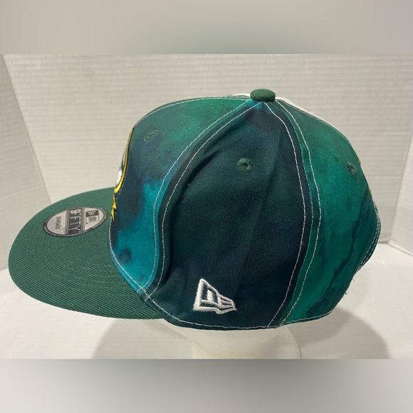 Green Bay Packers New Era 9FIFTY NFL 2022 Sideline Ink Dye Snapback Hat Cap - Picture 4 of 8